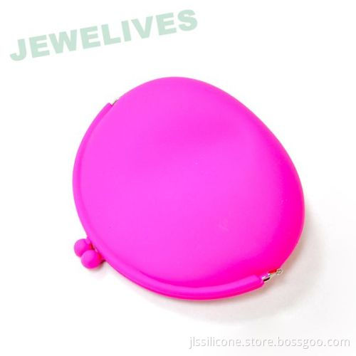 Jewelives Silicone Big Frog Cosmetic Bag In Candy Color